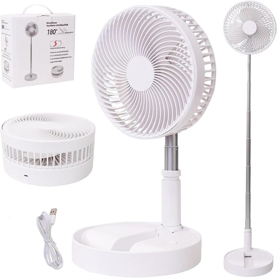 Ventilador Escritorio Portátil Plegable