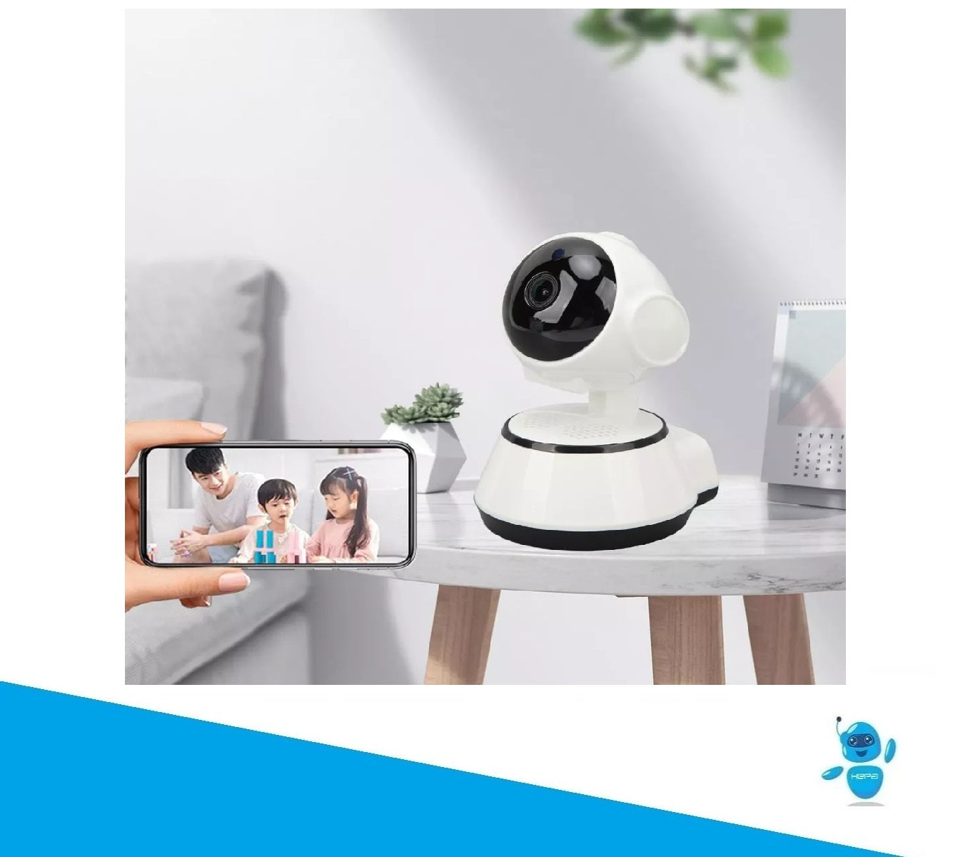 Mini Cámara Wifi Robótica Hd Ip