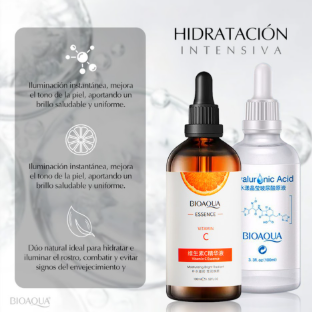 BIOAQUA  HIDRATACIÓN INTENSIVA + CAJA S
