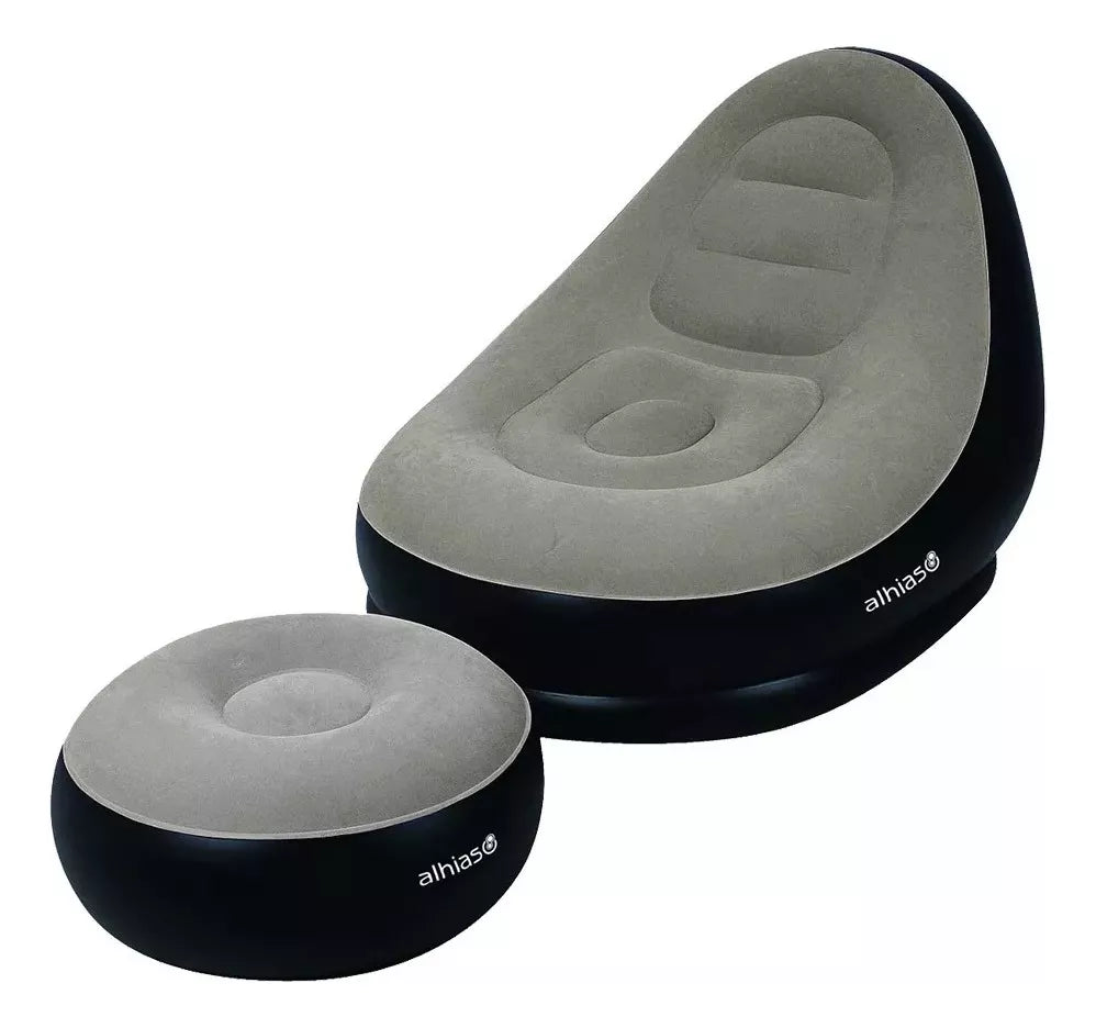SOFA INFLABLE POSA PIES