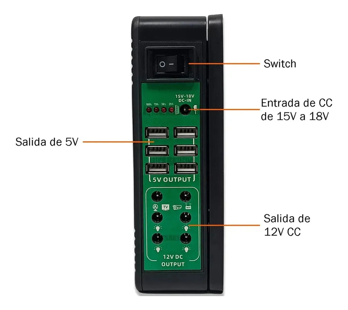 BATERIA SOLAR ESTACION DE PODER